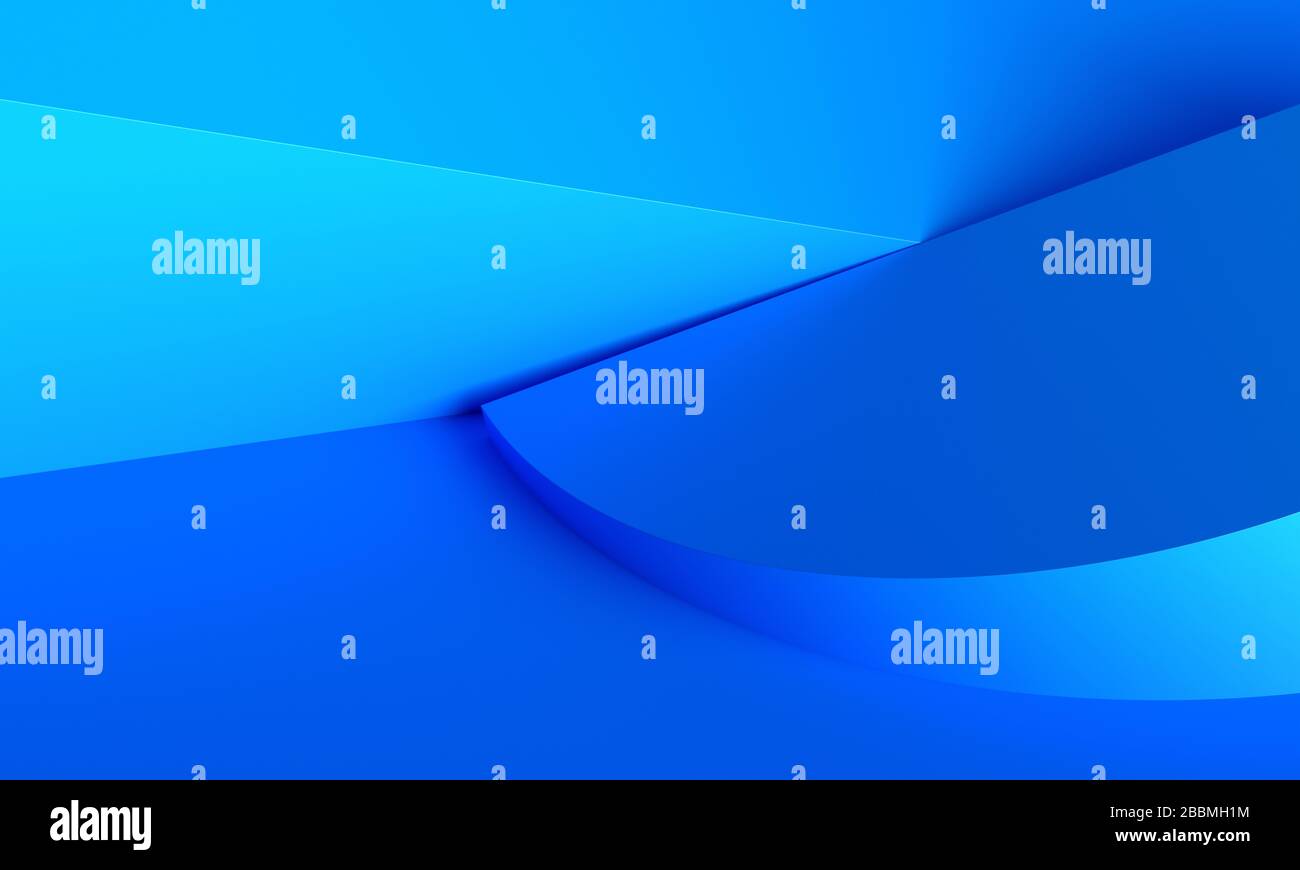 Abstract 3d render, modern background design with geometric shapes ...
