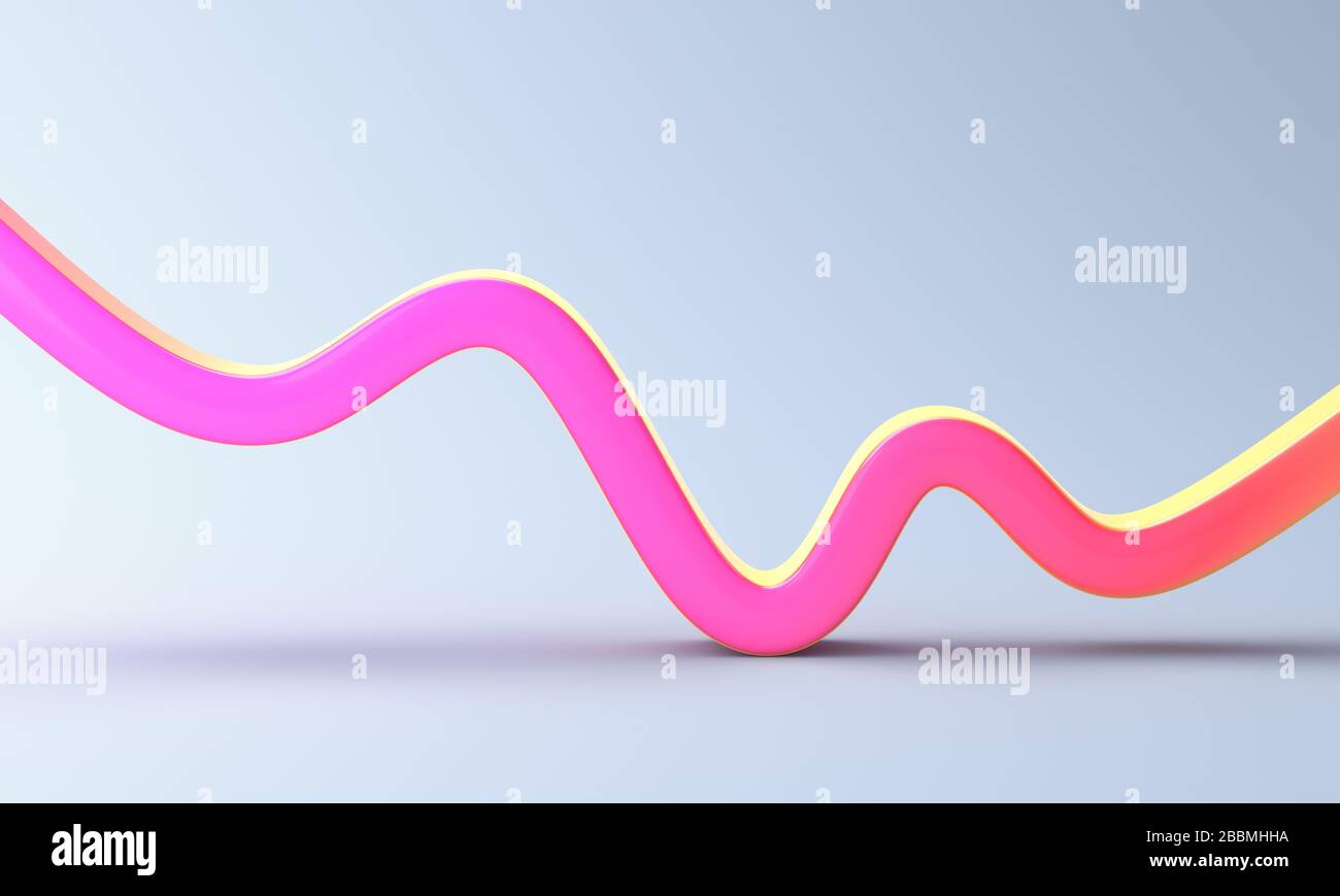 Abstract 3d render, minimalistic background, modern graphic design ...