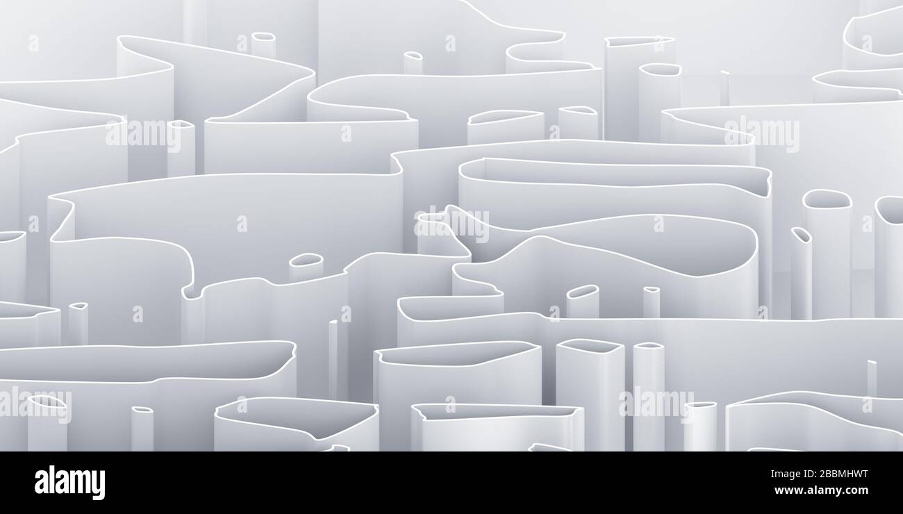Abstract 3d render, background design, modern illustration Stock Photo ...