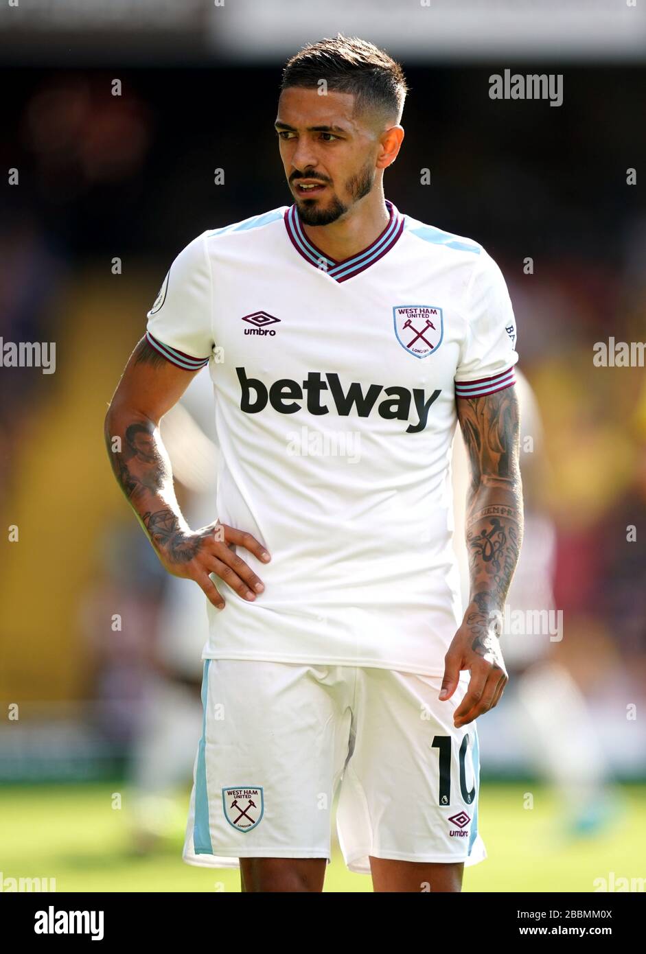 HWC Trading FR A4 Manuel Lanzini West Ham United Printed