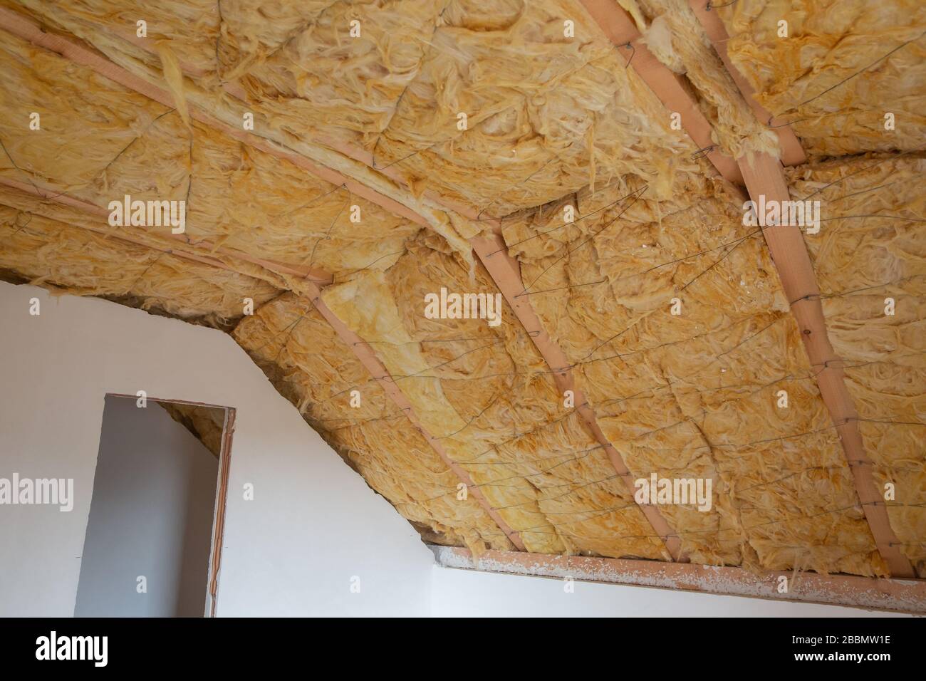 House Loft Insulation Building Material High Resolution Stock Photography And Images Alamy