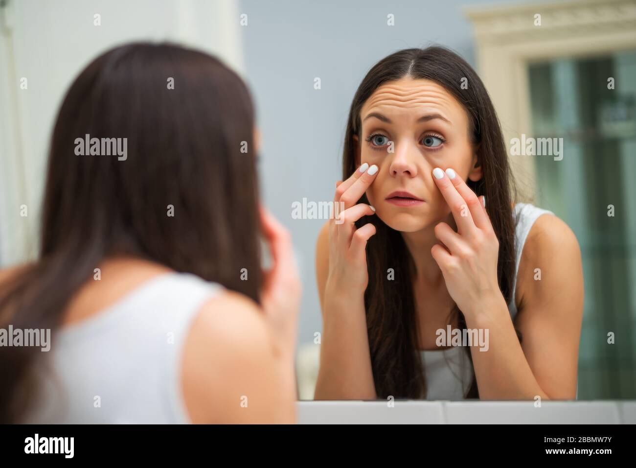 Eye bags exhaustion hires stock photography and images Alamy
