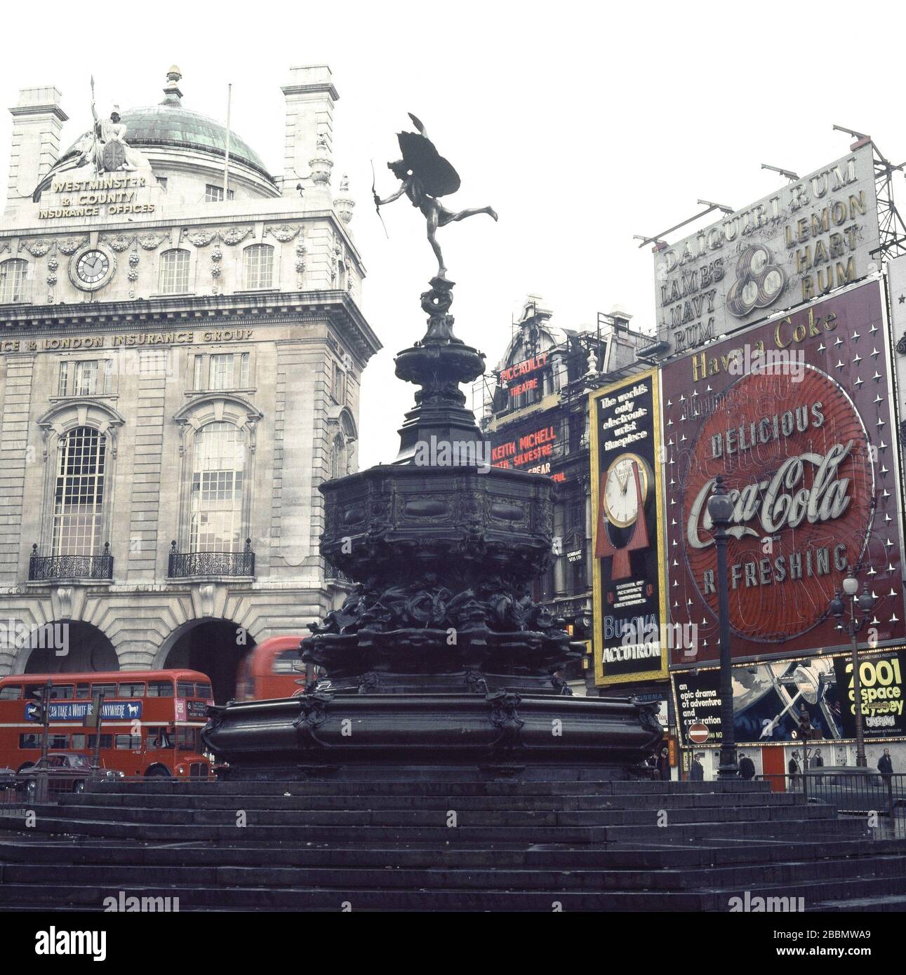 London bus advertisement 1960s hi-res stock photography and images - Alamy