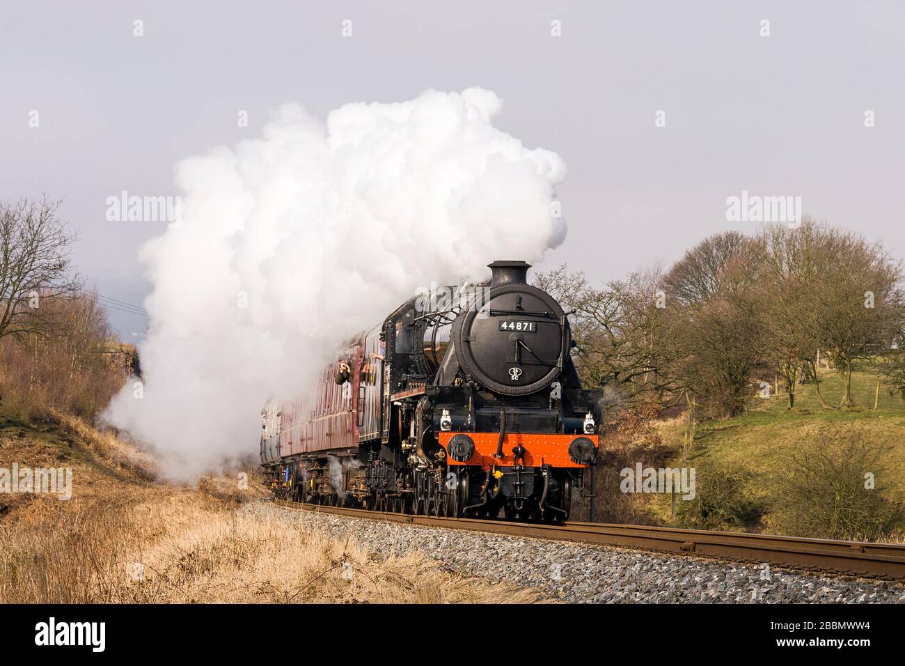 44871 locomotive hi-res stock photography and images - Alamy