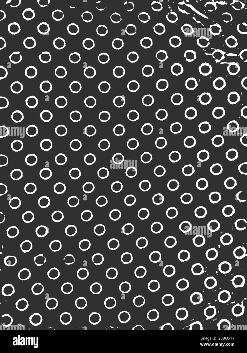 Distress grunge vector textures of fabric. Black and white background ...