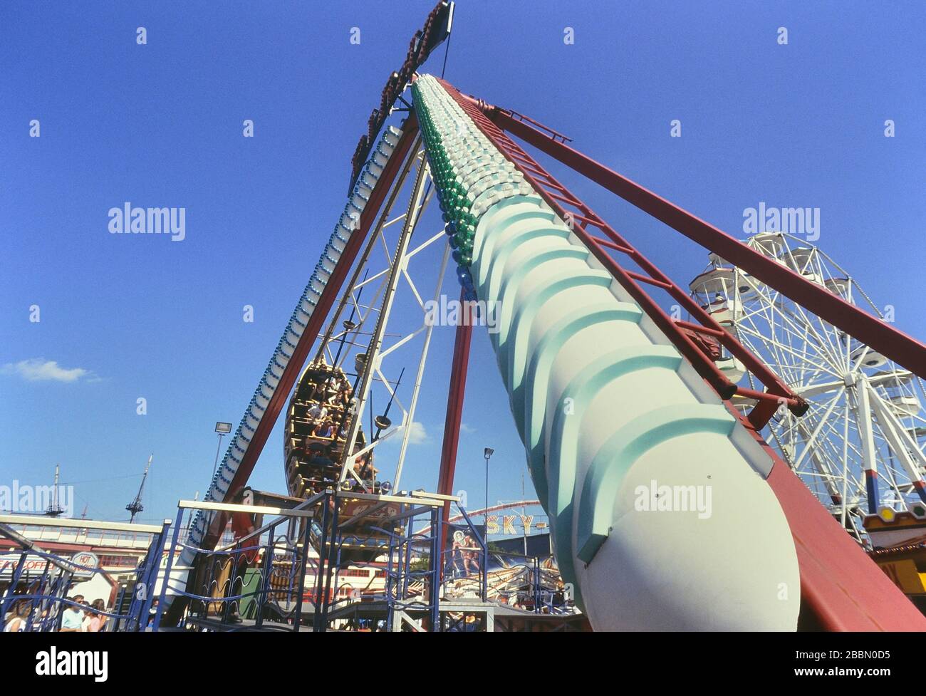Pirate Ship ride at the old Peter Pans Playground now called Adenture