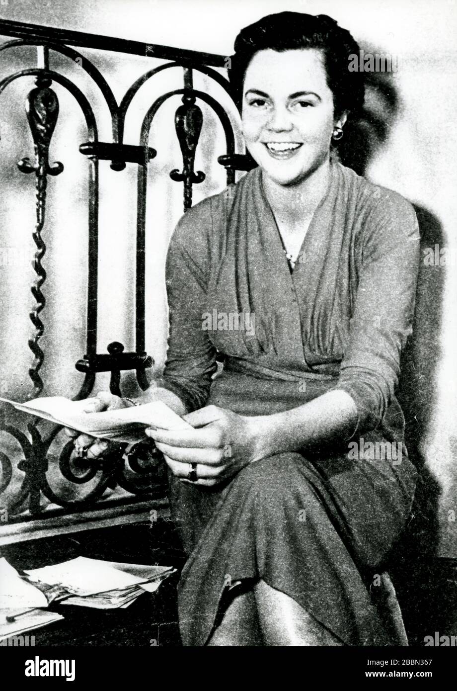 maria pia di savoia, 1955 Stock Photo