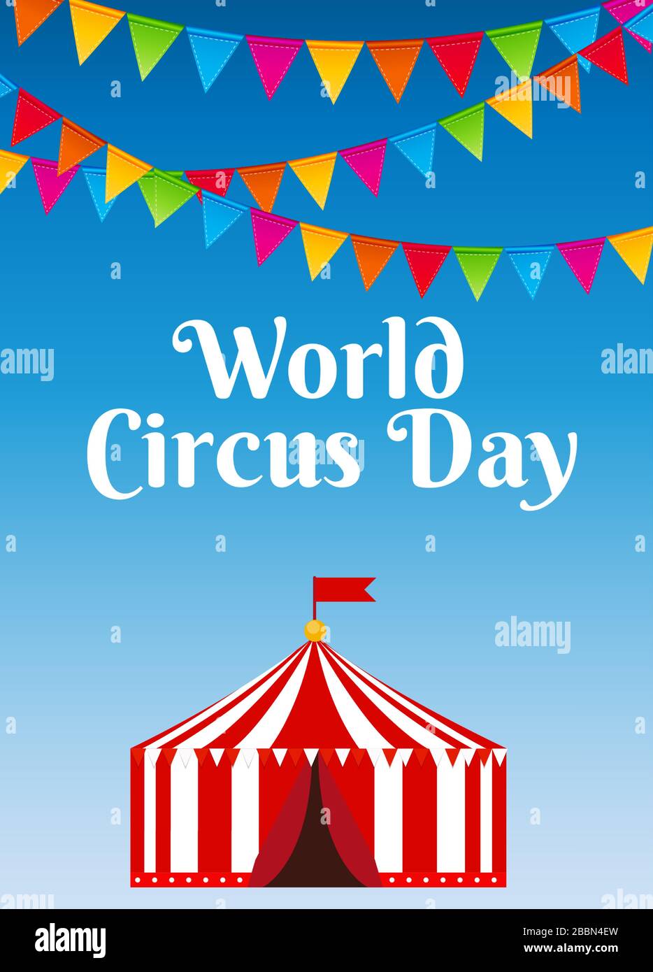 World Circus Day Background Illustration Stock Vector Image & Art Alamy