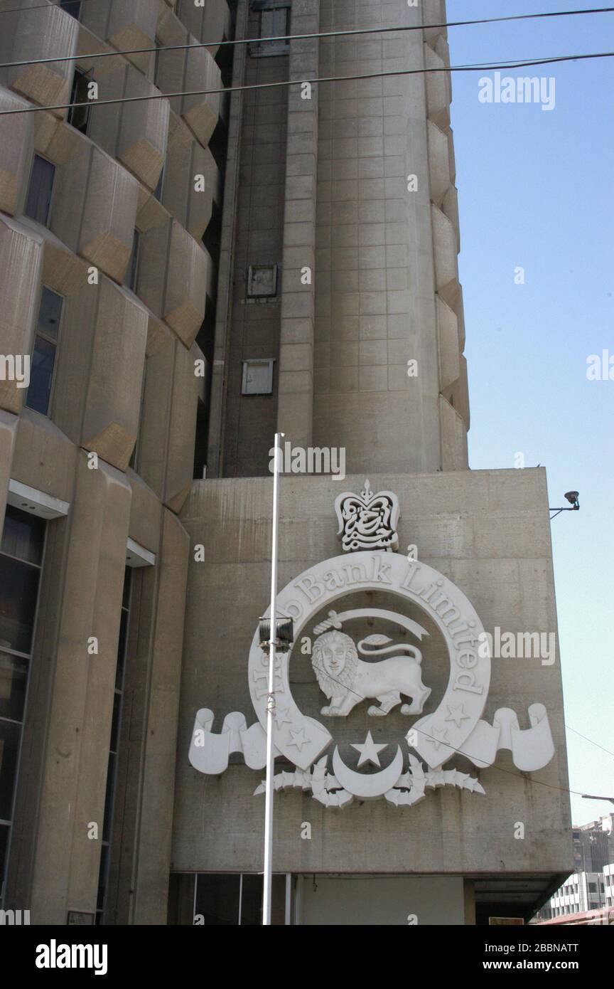 Habib Bank Building,Karachi,Pakistan Stock Photo