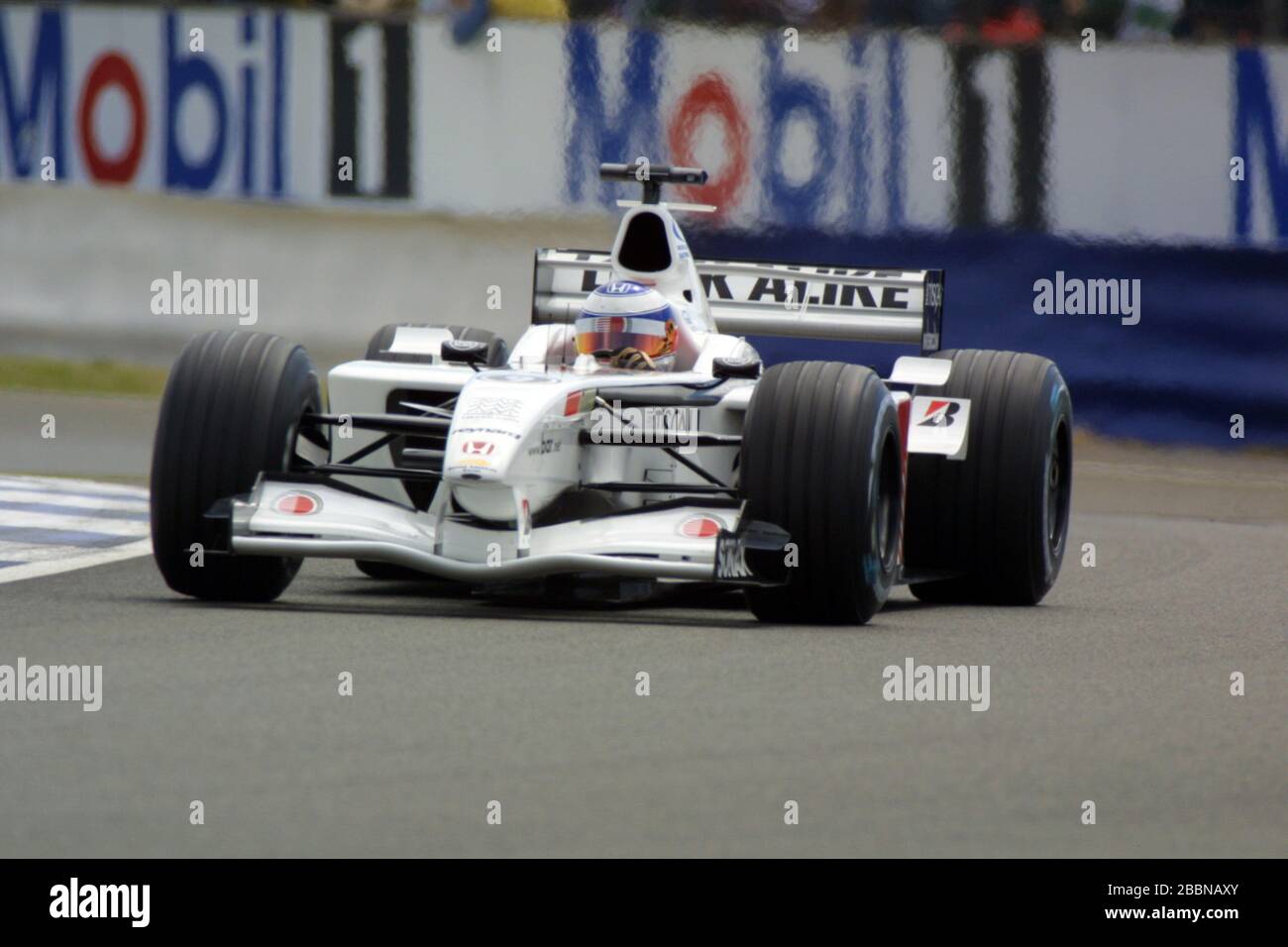 Combinaison De Course F1 Portée En Course - Olivier Panis BAR Honda 2001