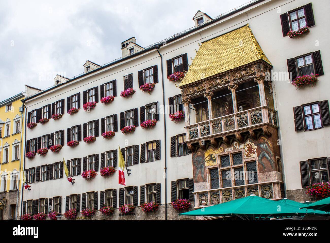 Golden Roof in Innsbruck, Austria Stock Photo - Alamy