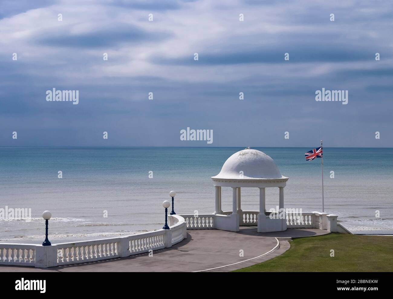 The De La Warr Pavillion in Bexhill on Sea.  A fine example of art deco architecture opened in 1935 and regenerated in 2005 as a contemporary arts cen Stock Photo