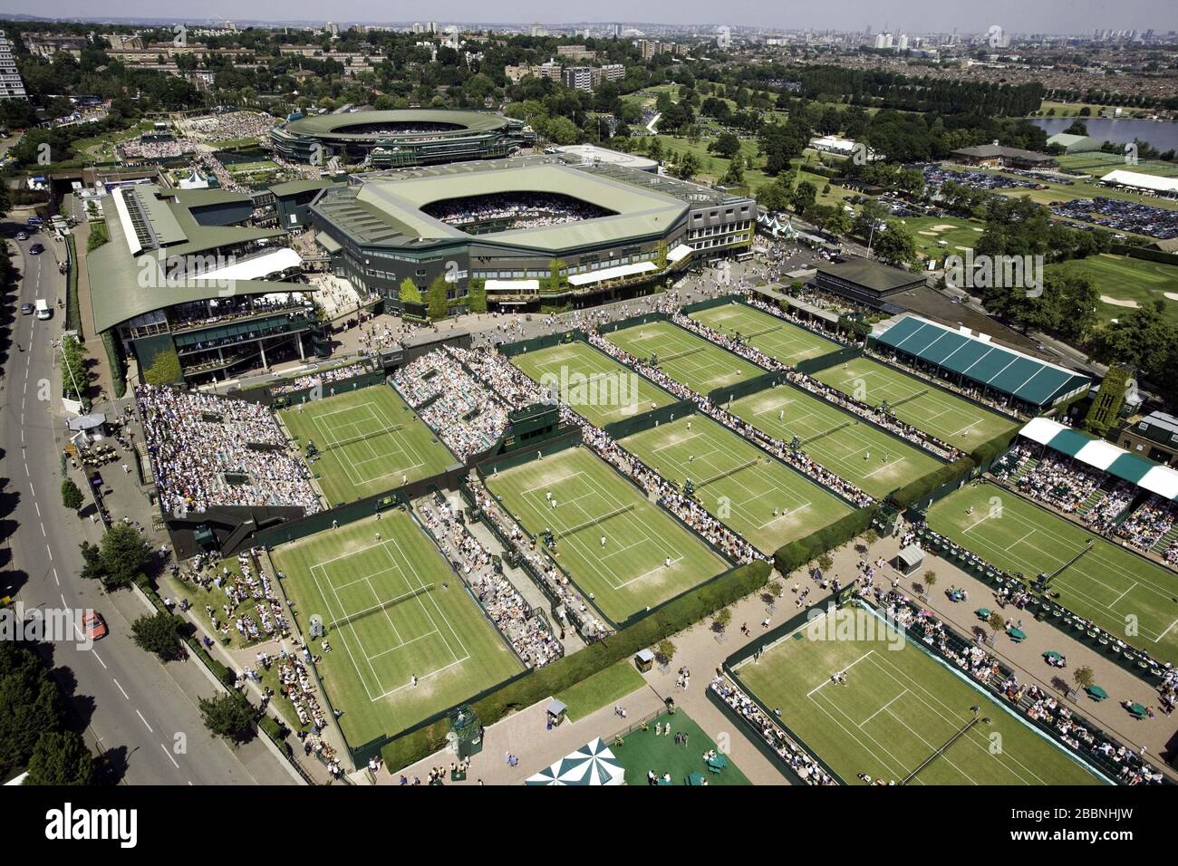 Center Court At Wimbledon High Resolution Stock Photography and Images