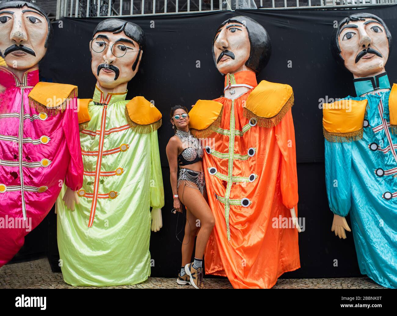 Rio de Janeiro / Brazil February 24th, 2020 Lucy Alves, a singer