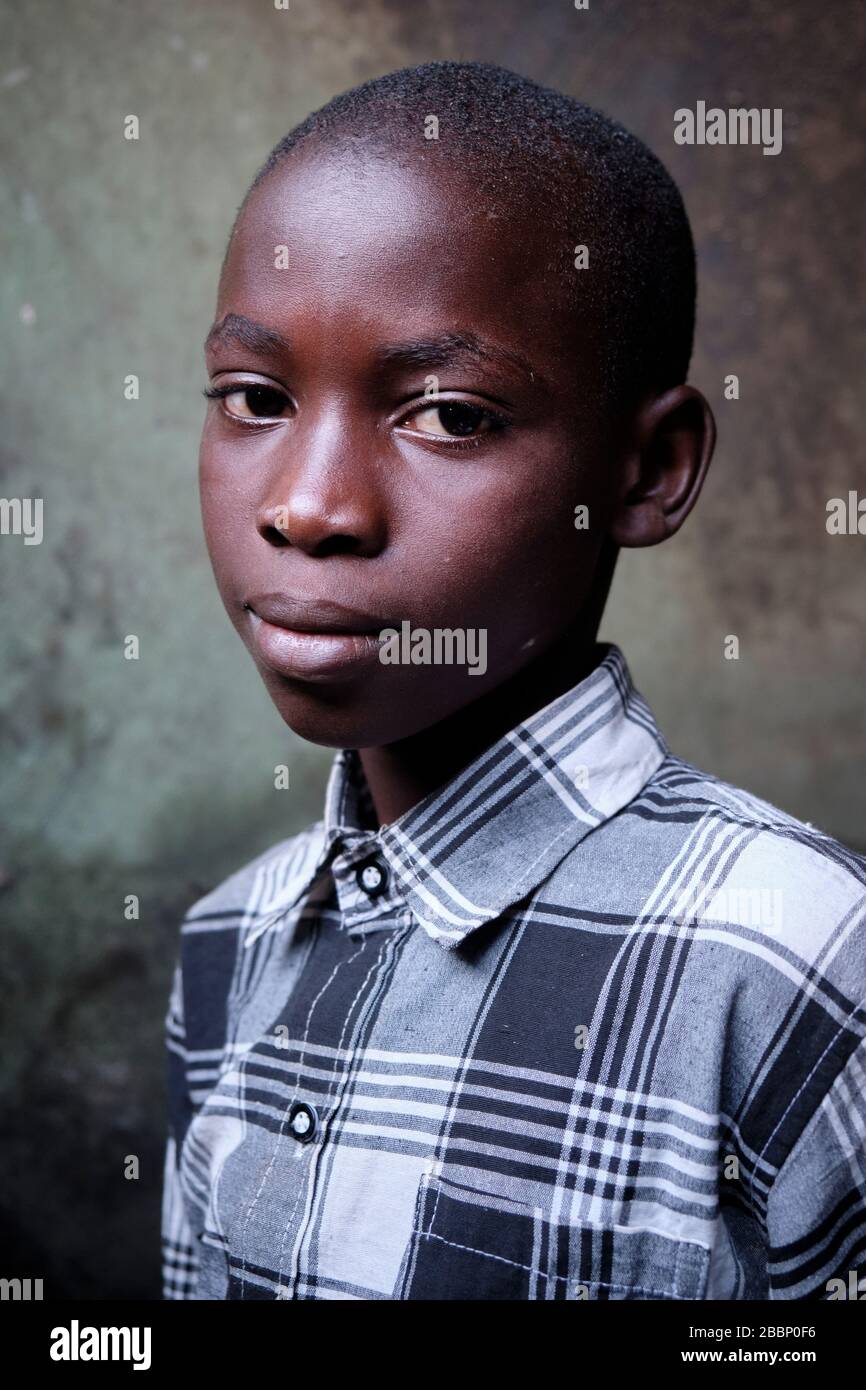 Portrait Of A Young Nigerian Boy With A Squared Shirt Stock Photo Alamy Portrait Of A Young Nigerian Boy With A Squared Shirt Stock Photo Alamy