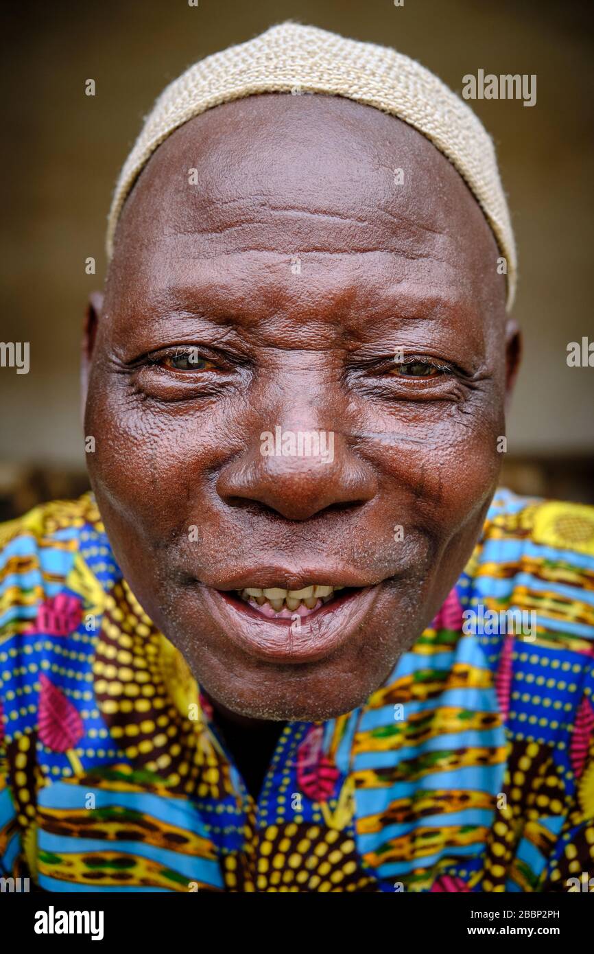 Yoruba man in bed