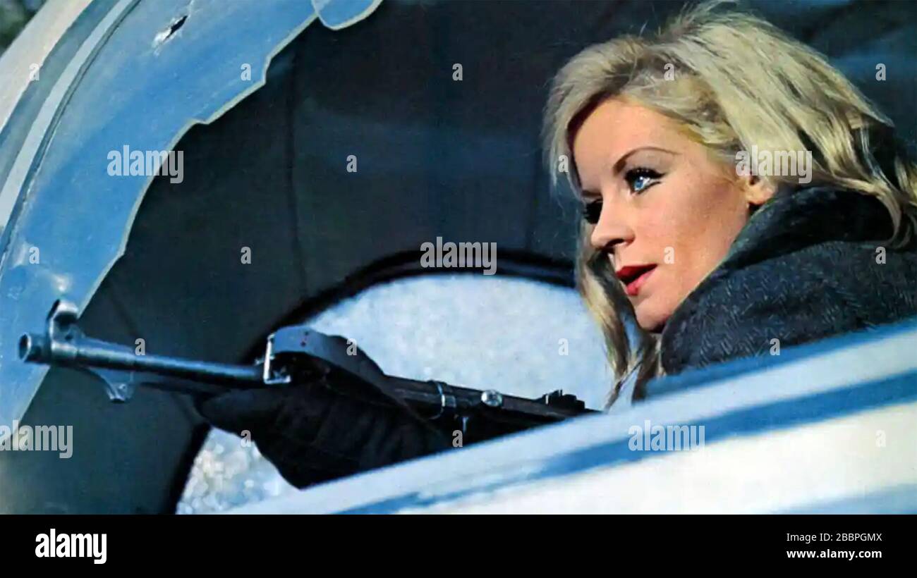 WHERE EAGLES DARE 1968 MGM film with Mary Ure Stock Photo