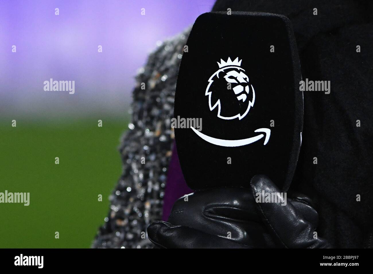 Amazon prime premier league microphone hi-res stock photography and images 