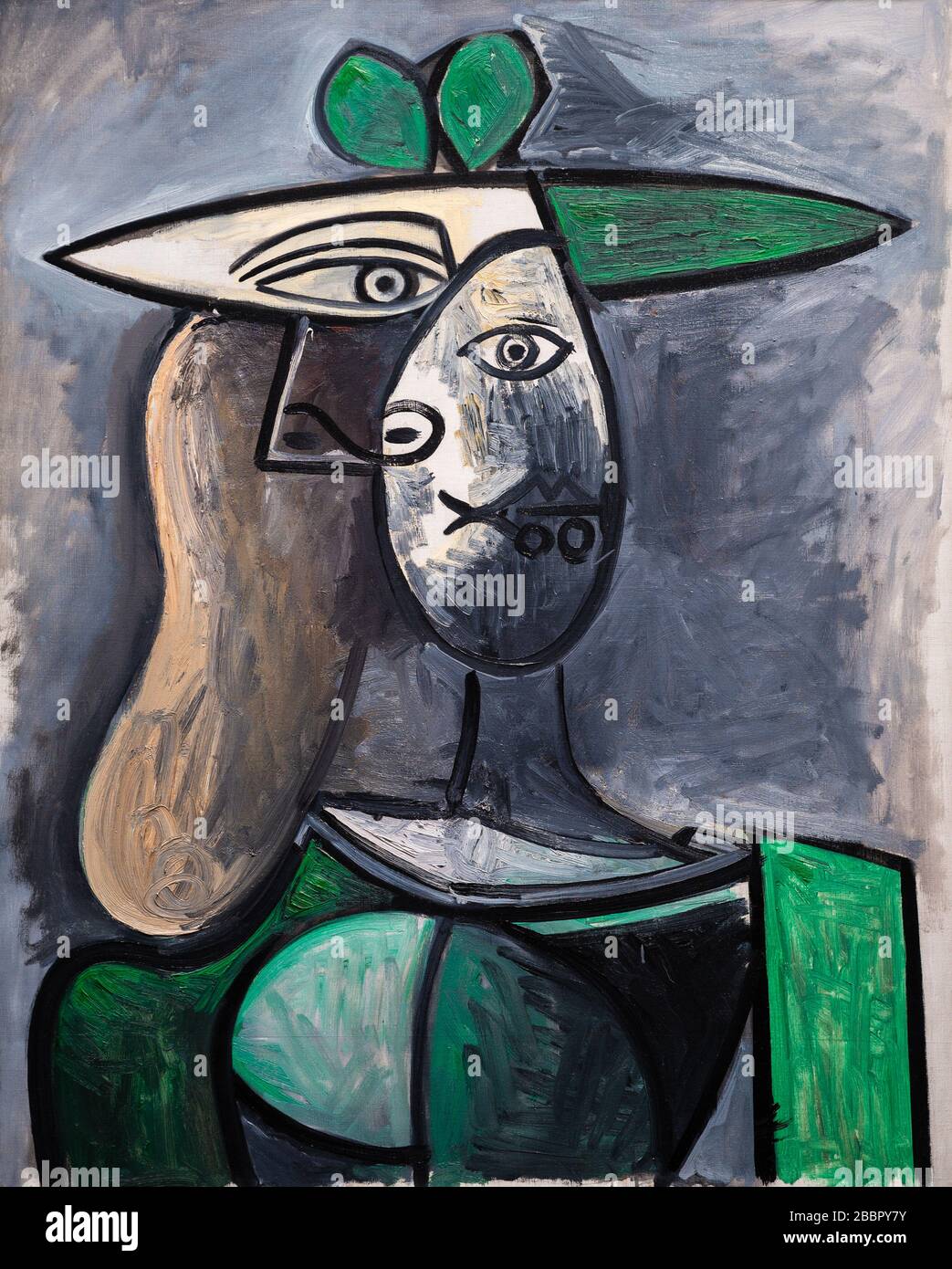  Woman In A Green Hat 1947 By Pablo Picasso 1881 1973 Stock Photo 