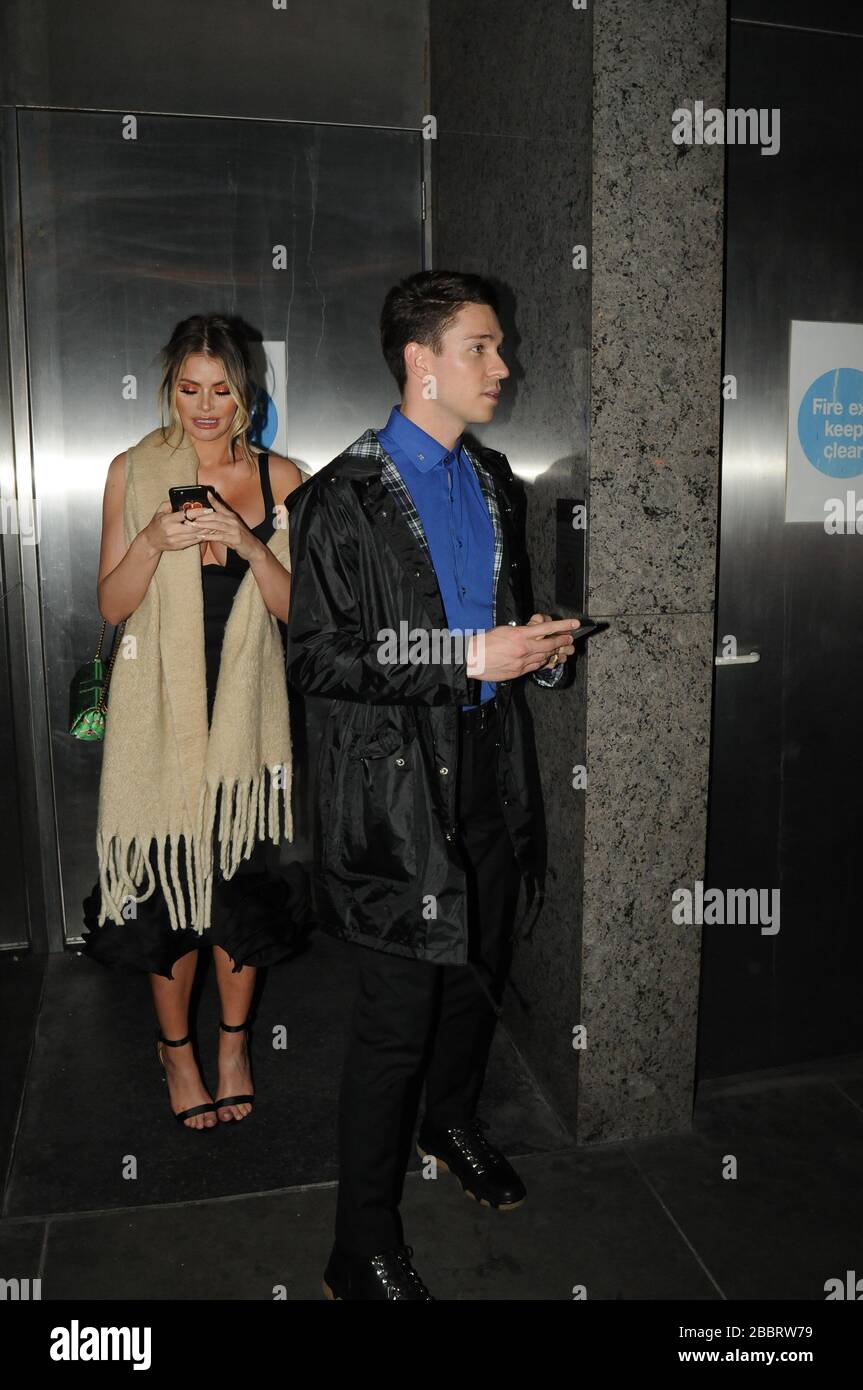 Joey Essex and Chloe Sims Nhs Heroes Awards at the Hilton Hotel, Park
