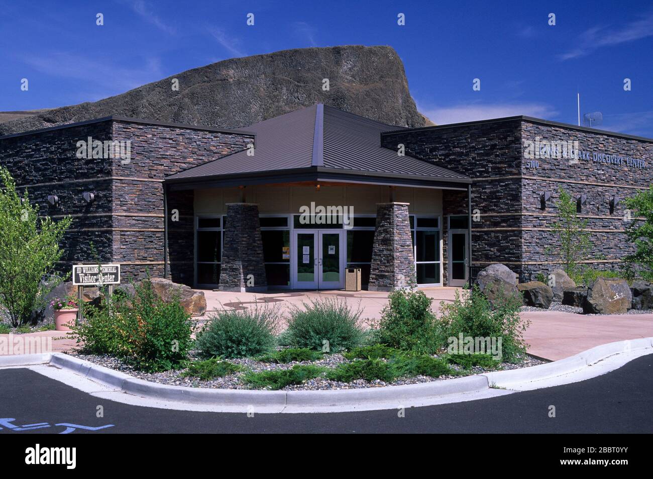 Visitor Center, Hells Gate State Park, Idaho Stock Photo Alamy