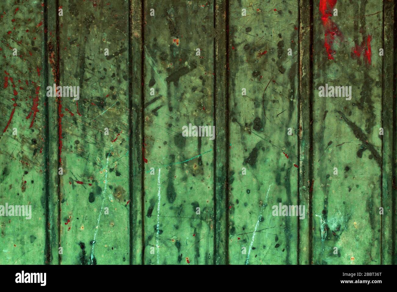 Grunge Green Metallic Texture As Background Worn Metal Surface Stock Photo Alamy