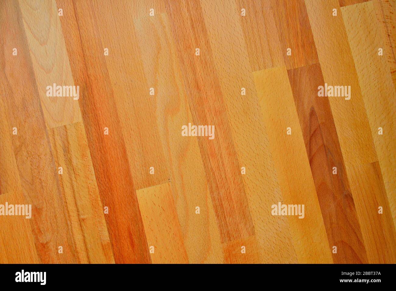wood kitchen worktop Stock Photo