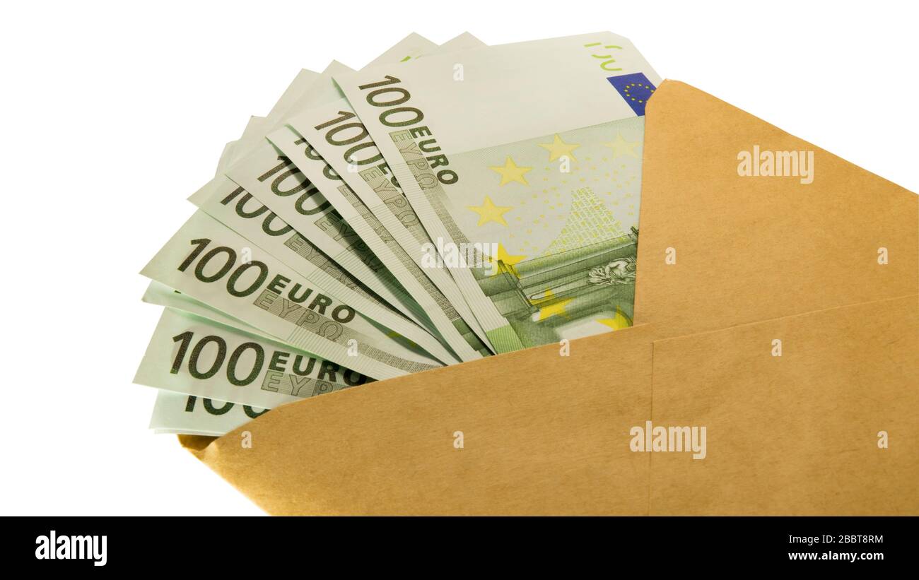 Brown envelope and money hires stock photography and images Alamy