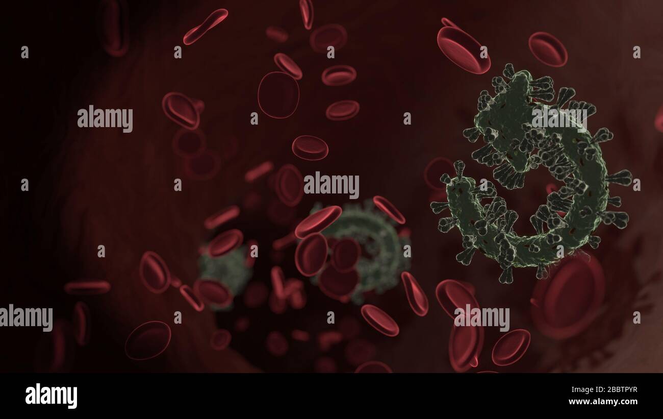 Red blood cell rotate hi-res stock photography and images - Alamy