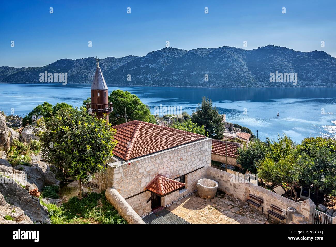 Tourism region Kekova Stock Photo - Alamy