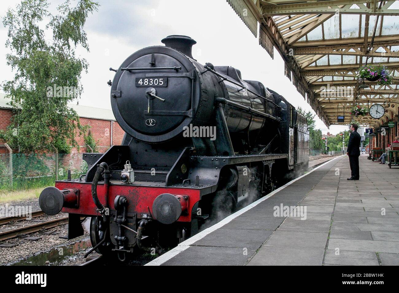 Station Platform Loughborough Central Railway Hi res Stock Photography station-platform-loughborough-central-railway-hi-res-stock-photography