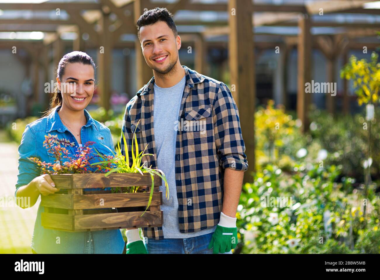 Happy smiling employee employees hi-res stock photography and images ...
