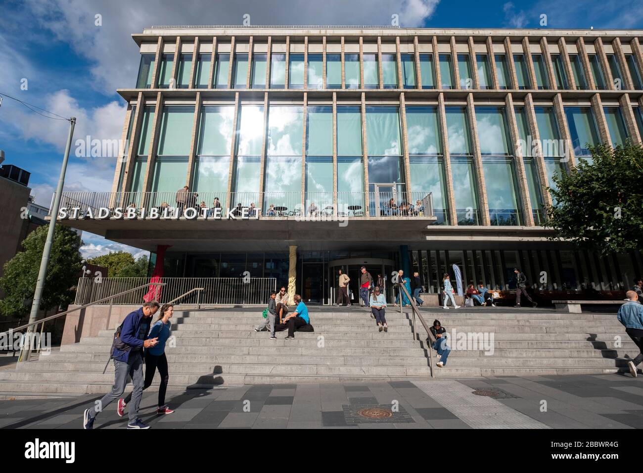 Gothenburg City Library - Stadsbiblioteket Göteborg in Gothenburg, Sweden, Europe Stock Photo
