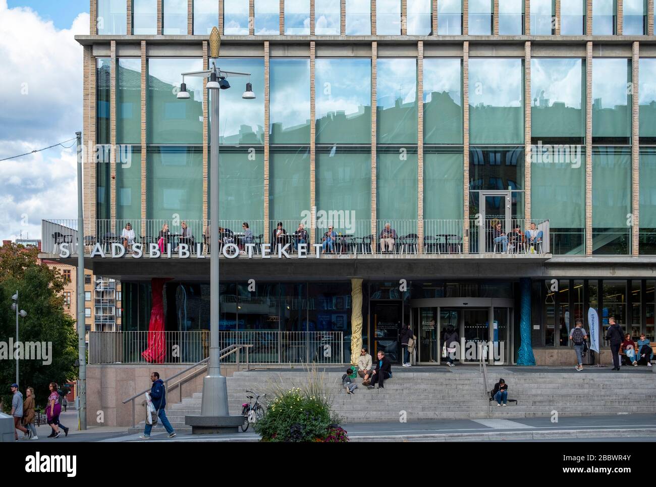 Gothenburg City Library - Stadsbiblioteket Göteborg in Gothenburg, Sweden, Europe Stock Photo
