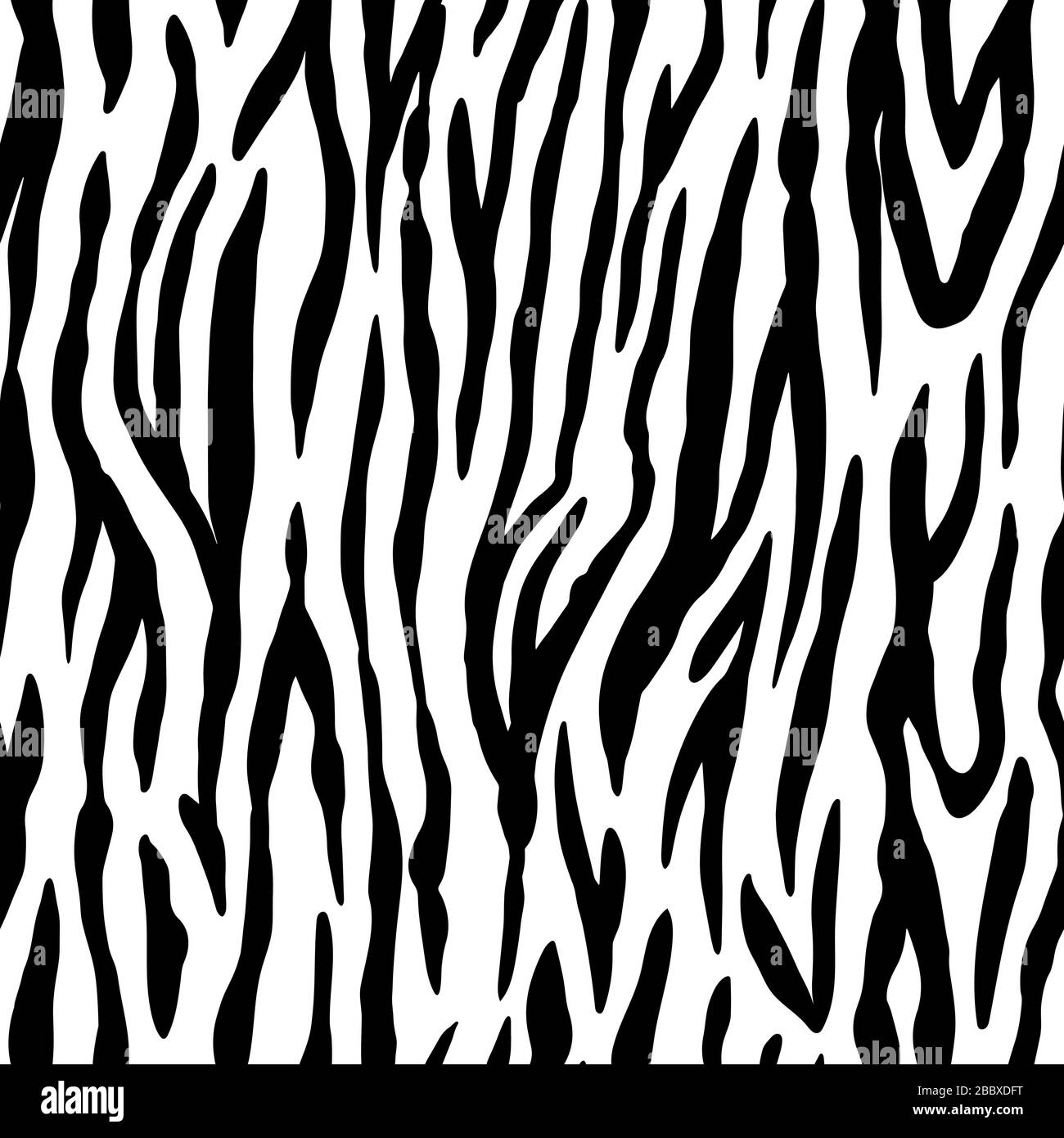 Animal seamless pattern. Zebra texture. Mammals Fur. Print skin