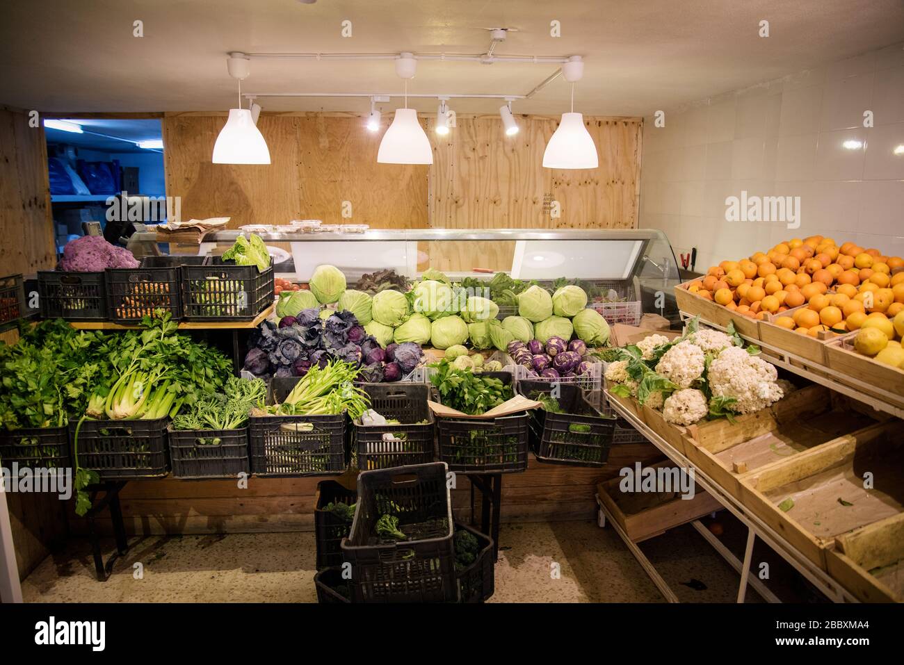 Small Organic produce Business Stock Photo