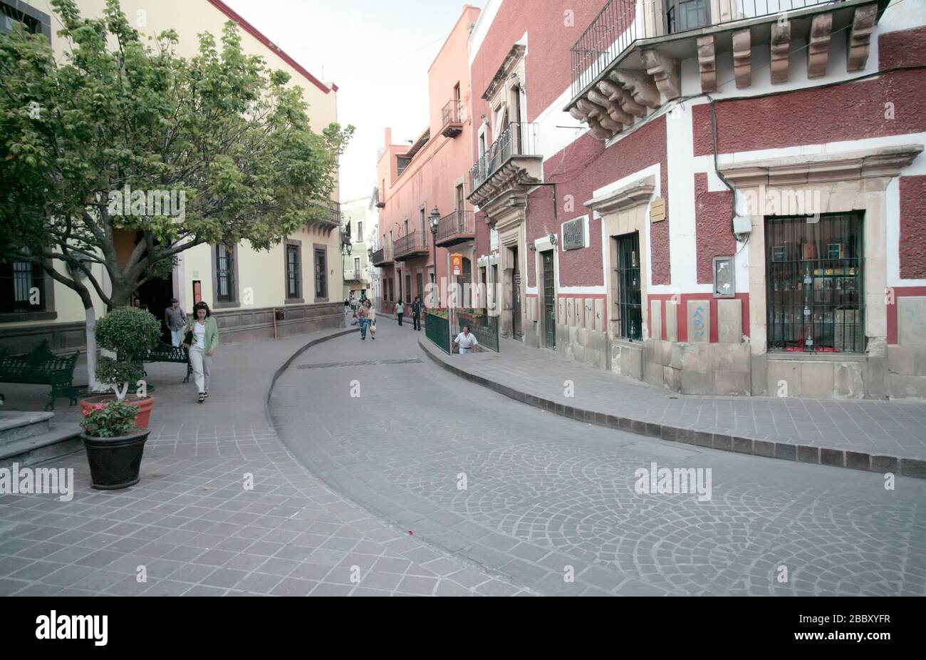 Guanajuato Mexico street scene Stock Photo
