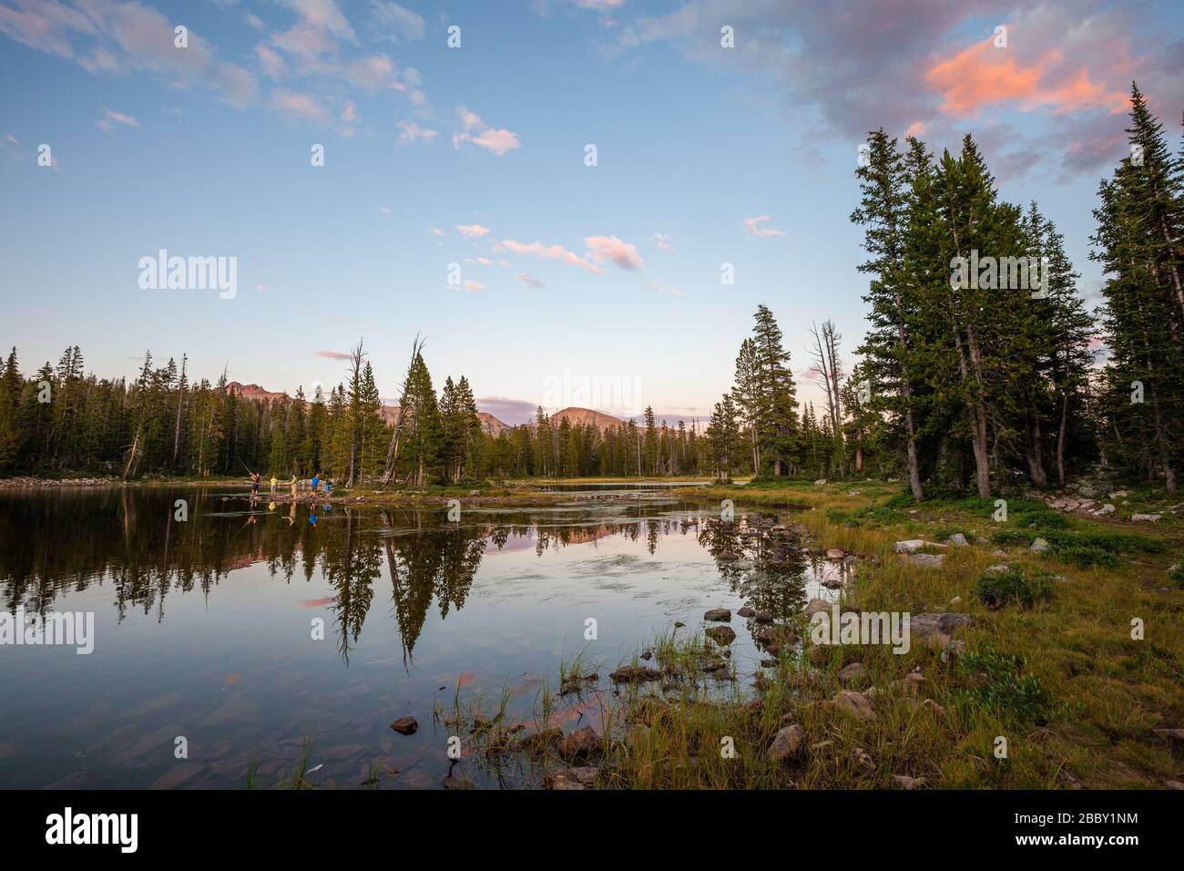 Wasatch mountains sunset utah hires stock photography and images Alamy