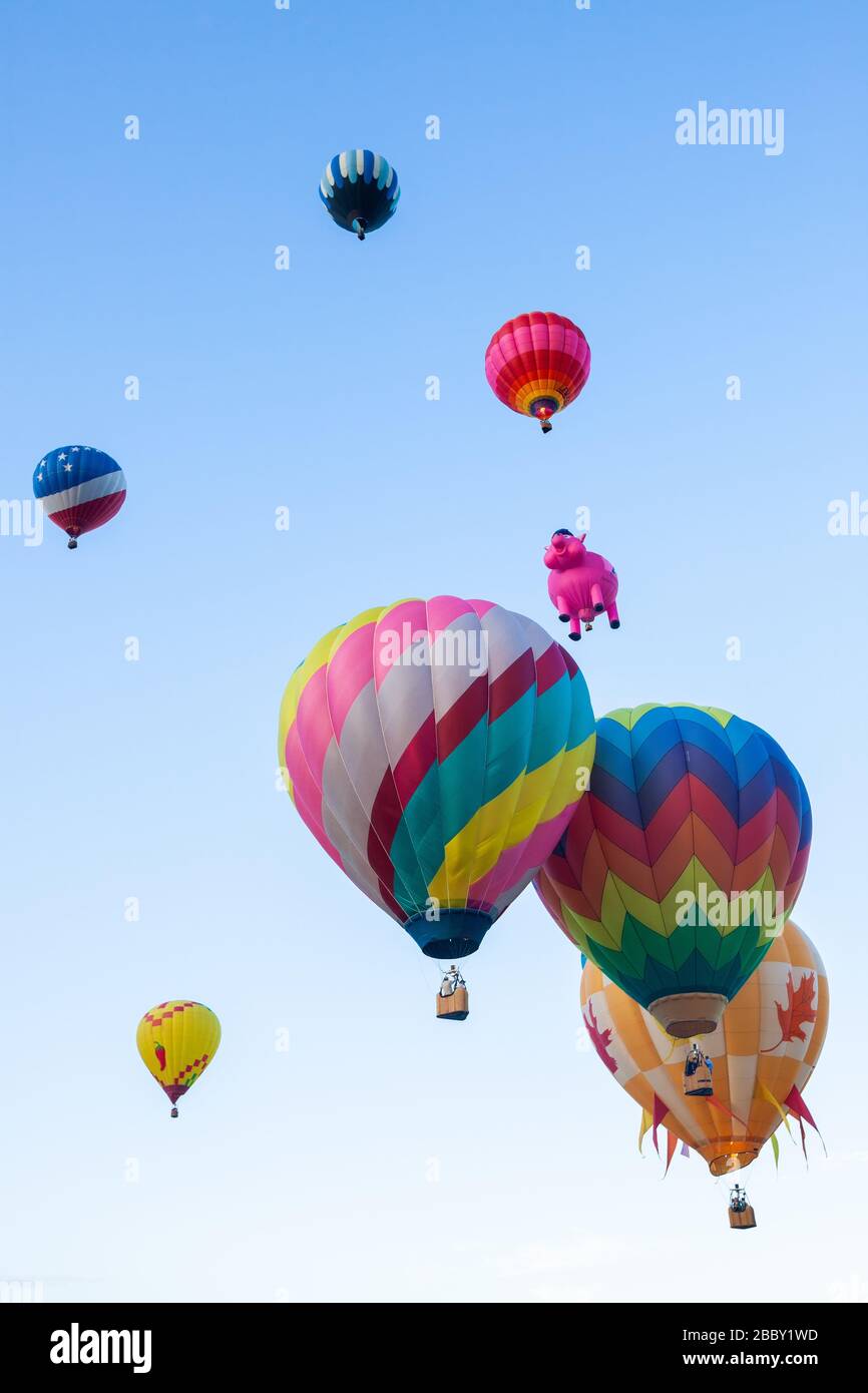 Hot air balloon, Freedom Festival, Provo, Utah Stock Photo Alamy