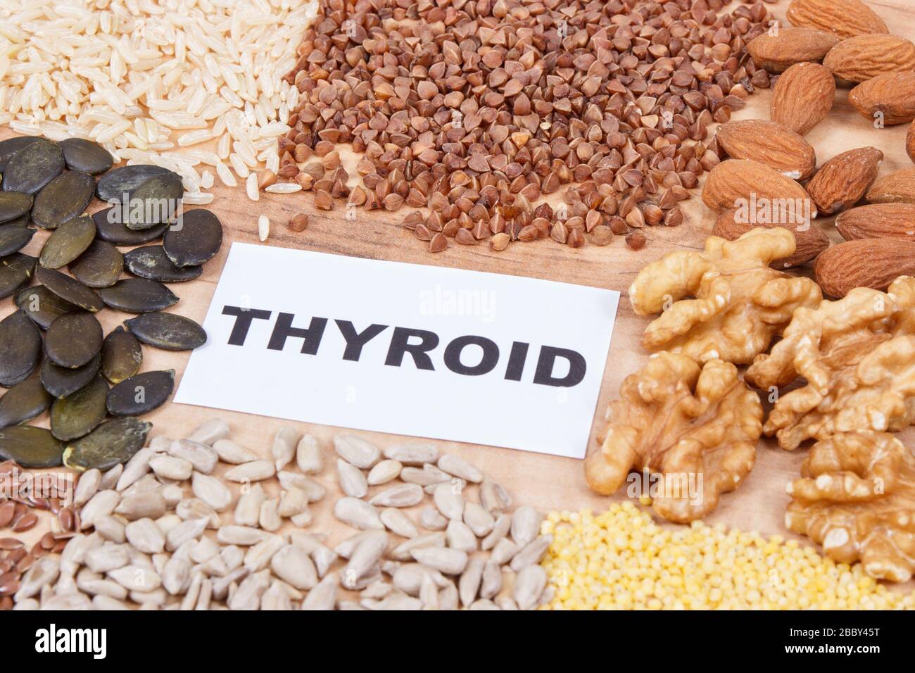 Natural ingredients containing vitamins and minerals for healthy