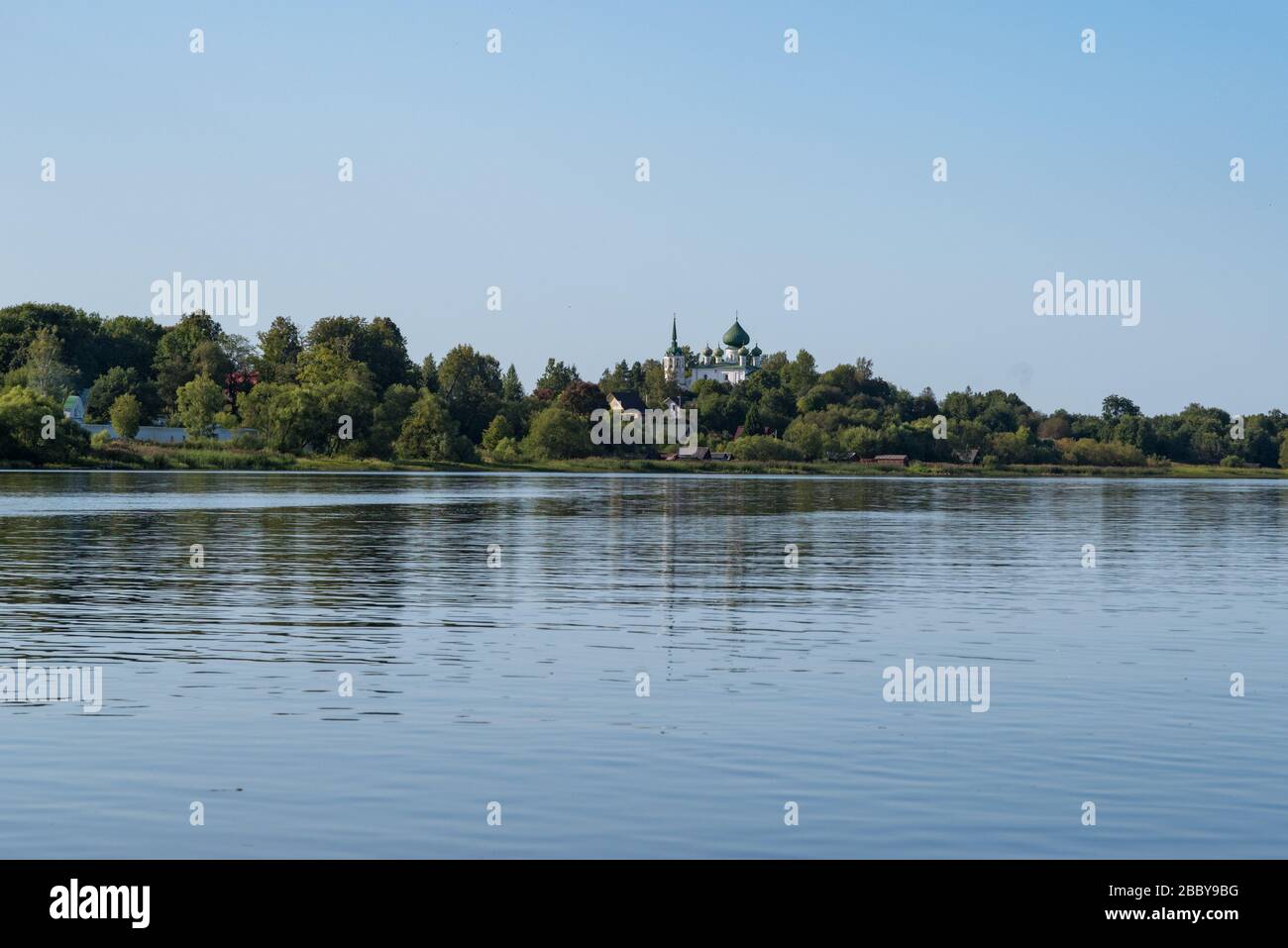 Church of the Nativity of John the Baptist on the banks of the Volkhov ...