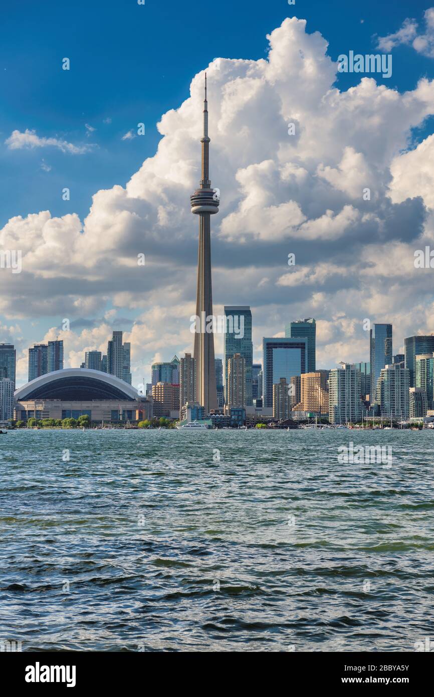 Toronto city skyline Stock Photo - Alamy