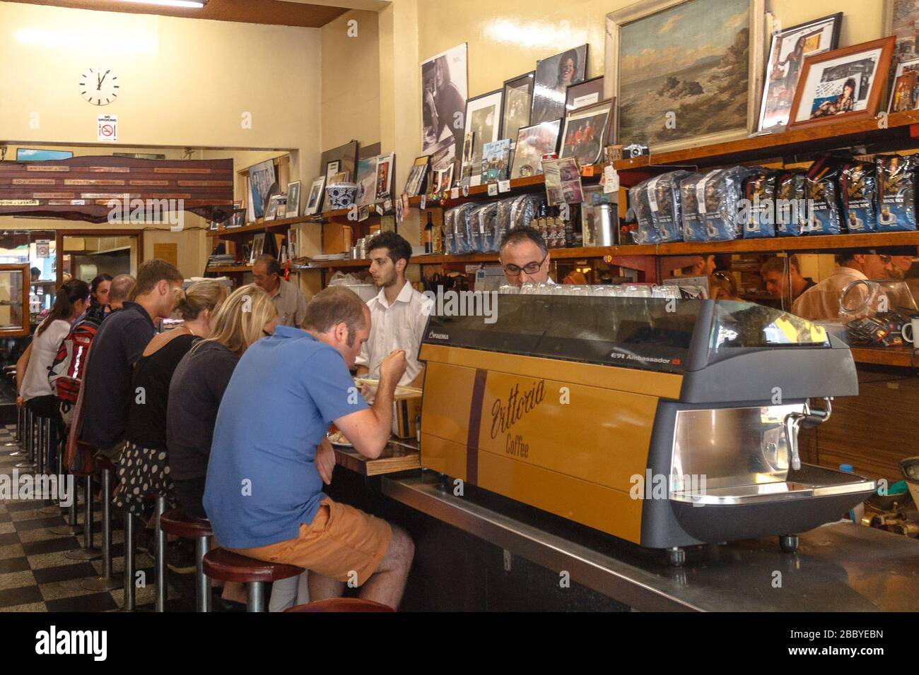 Pellegrini’s espresso bar hi-res stock photography and images - Alamy