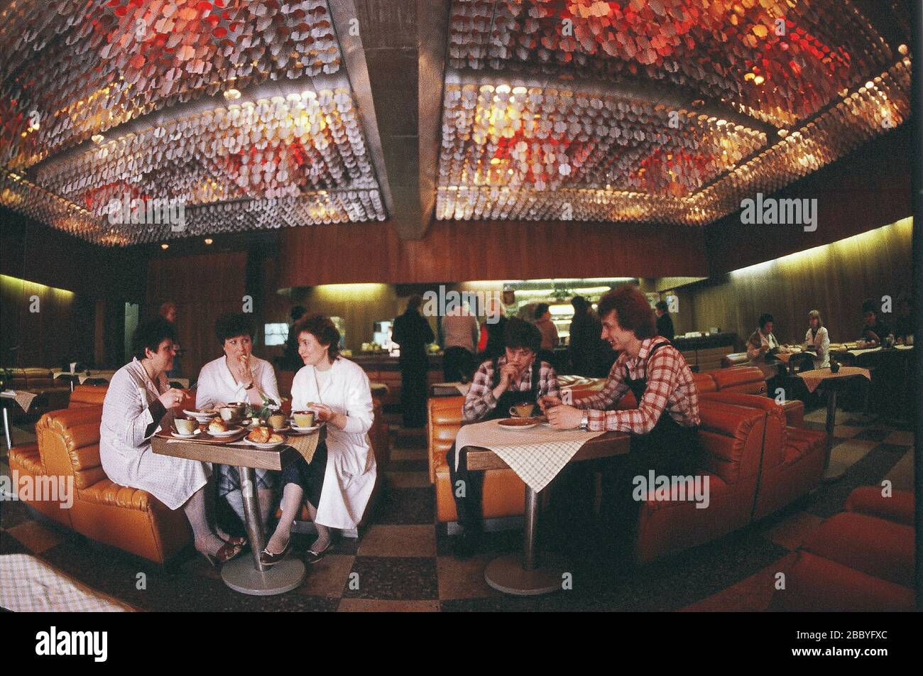 Cafecanteen at the enterprise Stock Photo Alamy