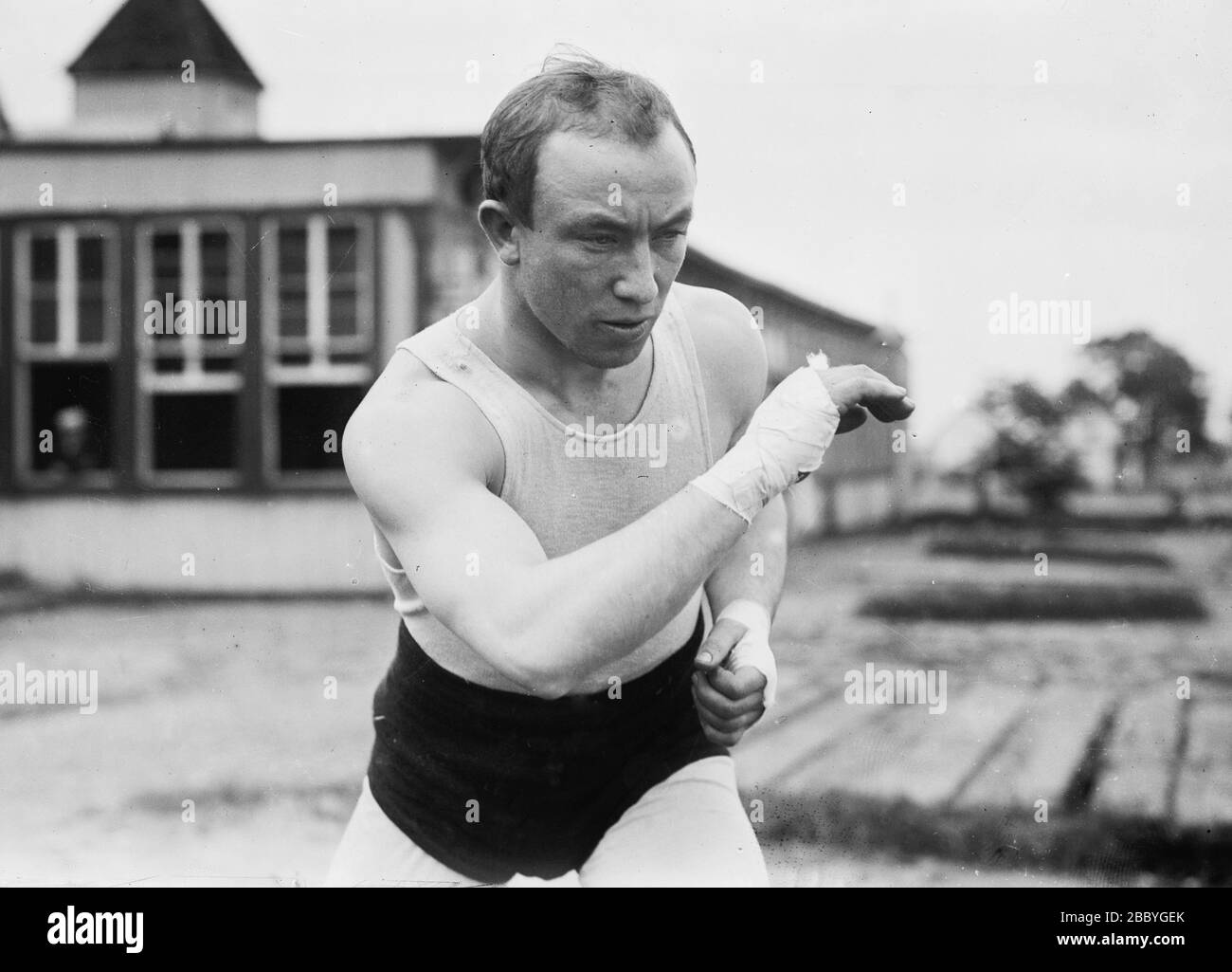 Bantamweight boxing champion of the world (1910-1914), Johnny Coulon (1889-1910) Stock Photo