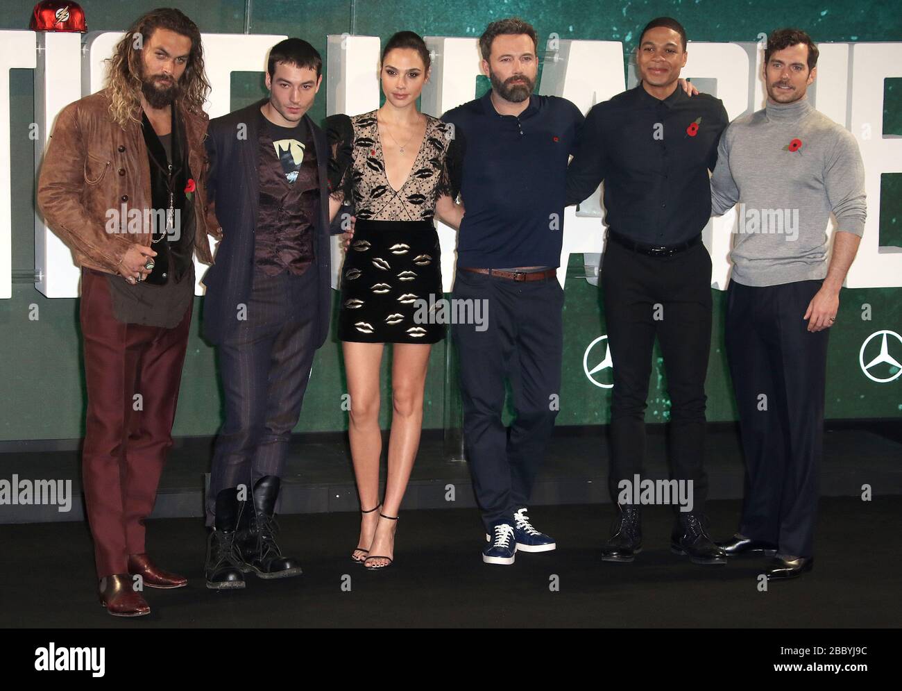 Ray fisher attending justice league photocall hi-res stock photography