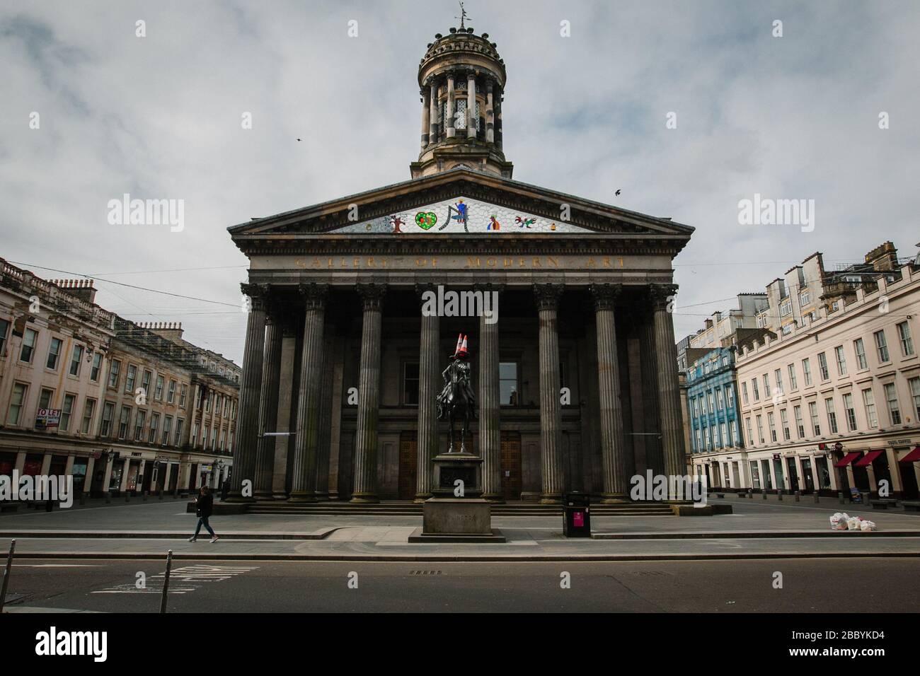 Gallery of Modern Art, Glasgow. Stock Photo