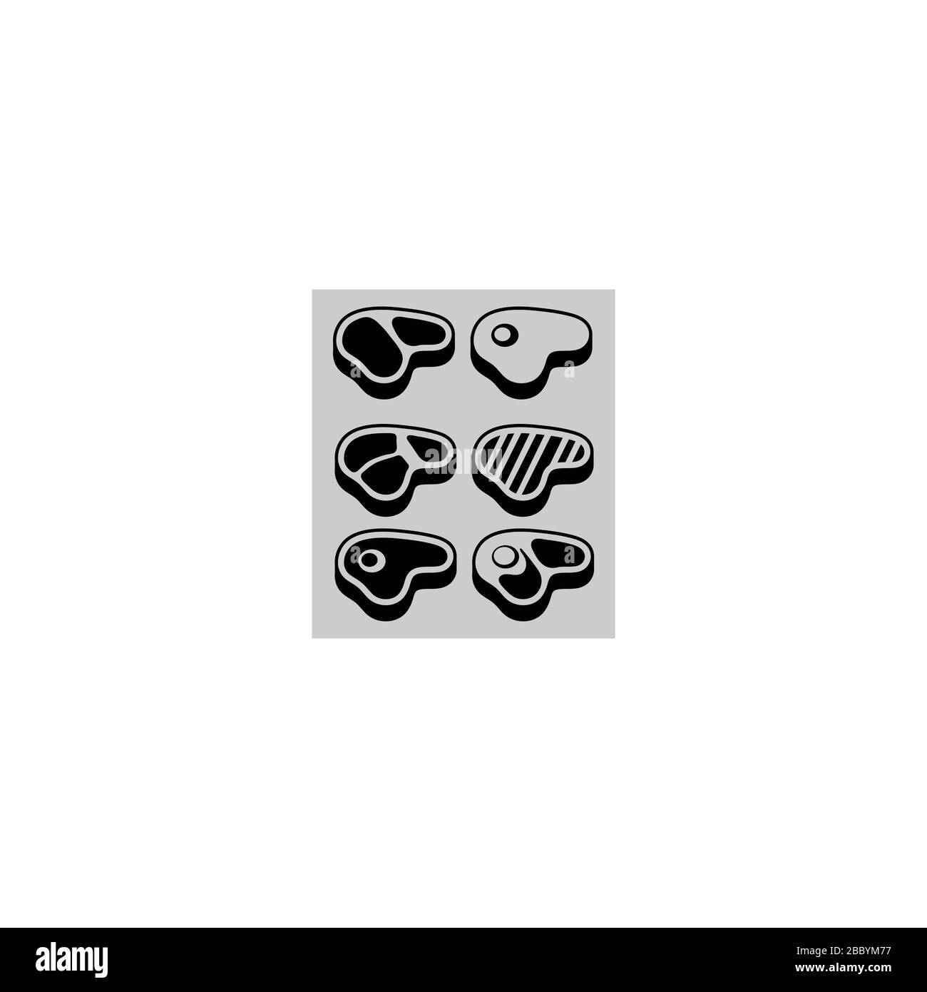 Black pepper steak Black and White Stock Photos & Images - Alamy