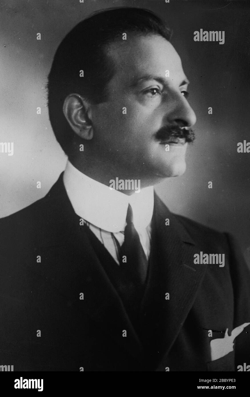 Italian opera singer Antonio Scotti ca. 1910-1915 Stock Photo