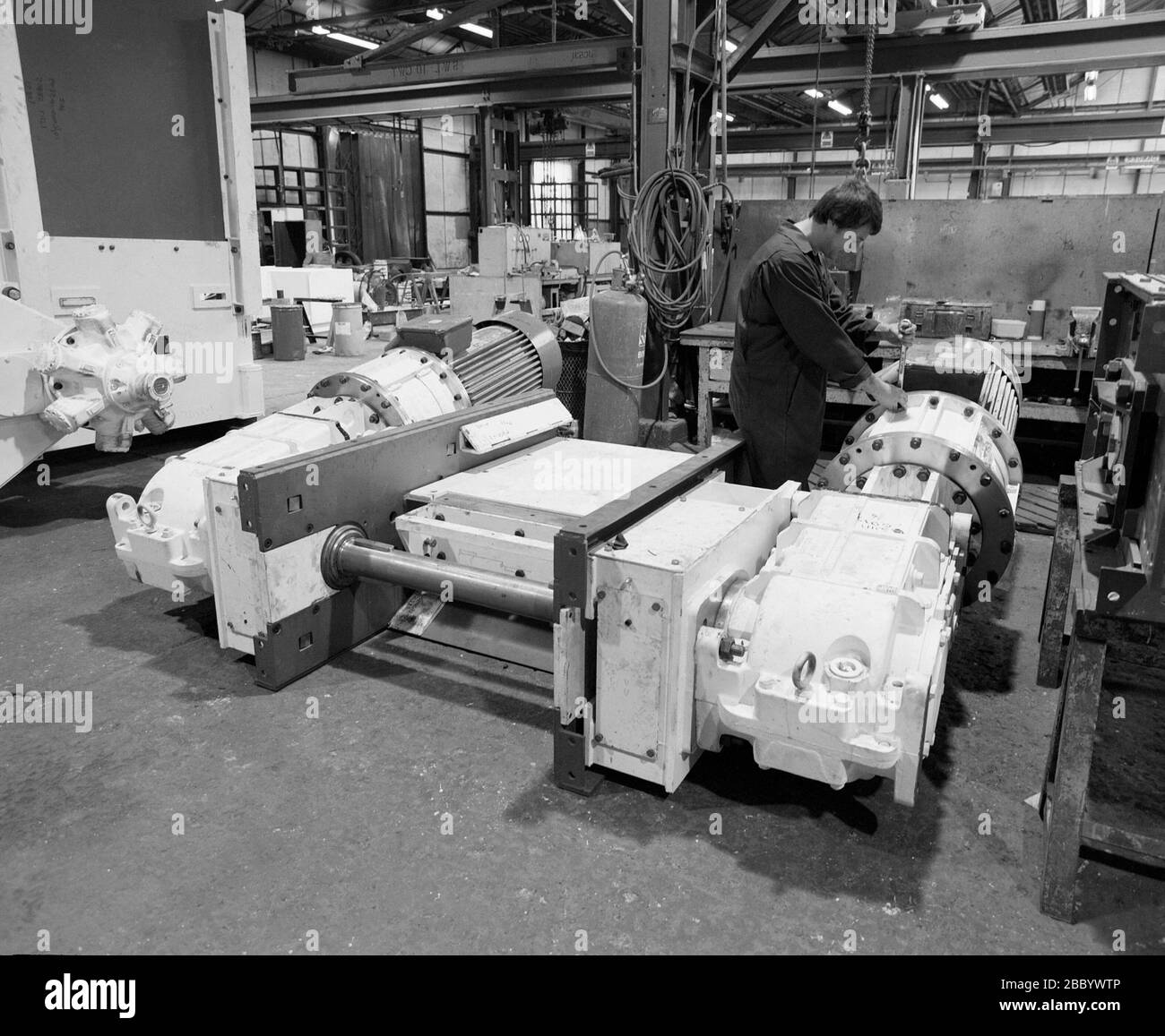 1988, Fletcher Sutcliffe Wild, Mining machinery factory, Wakefield